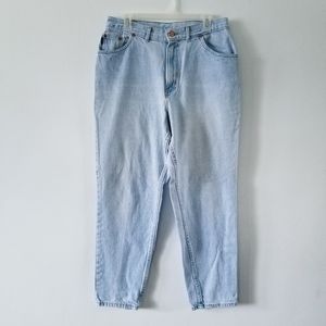 Vtg 90s Chic high waisted light wash mom jeans 12